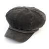 Universal Chemistry Belted Hard Washing Charcoal Newsboy Cap