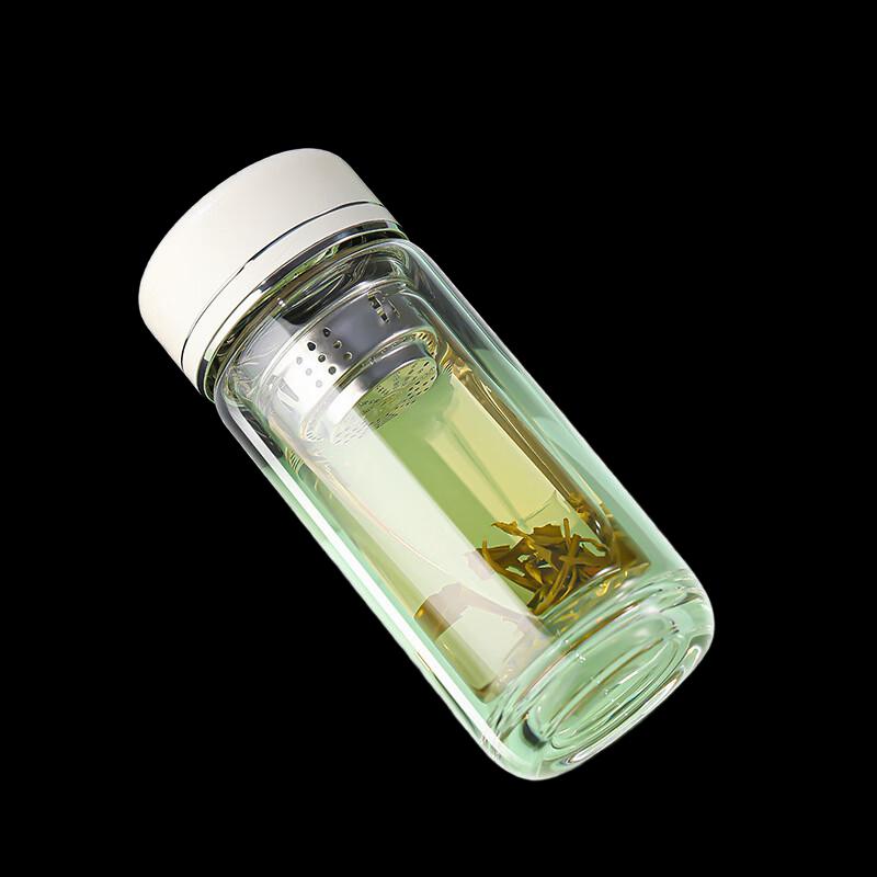 Shangqi Double Wall Glass Tea Infuser Mug