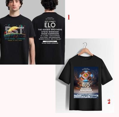Jeff Lynne's ELO Londra BST Hyde Park 13 Luglio 2025 Maglietta