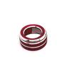 Car Rearview Mirror Knob Trim Cover Rotary ControlSwitch Decoration Aluminum AlloyRings For MG MG6 ZS GT Roewe i6/ei6/i6plus/RX5