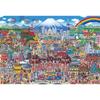 BEVERLY [Hergestellt in Japan] 1000 Mikro-Teile Puzzle Sammlung berühmter Orte Japans! (26 x 38cm) M81-610