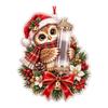 Christmas Cute Animal Gift Holder Hanging Ornament for Holiday Tree Decoration