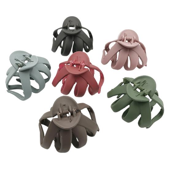 Octopus Shape Hair Claw Large ABS Frosted Non-Slip Hair Clip Styling Accessories