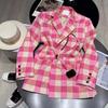 Spring Autumn Girls Blazer Coat Teenage Suit Jacket Kids Blazer Children Clothes