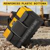 Electrician Tool Bag with Shoulder Strap Hard Bottom Multi-Pocket Large Organizer Multi-Function Tool Storage Tote for Hand Tool