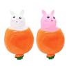 Carrot Rabbit Fidget Toys Easter Squeeze Toys Cute Bunny Stress Relief