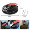 Vacuum Suction Cup Anchor with Fixed Hook Suction Cup Hook for Heavy-Duty Car Watch Strap Suitable for Car Household Bathroom