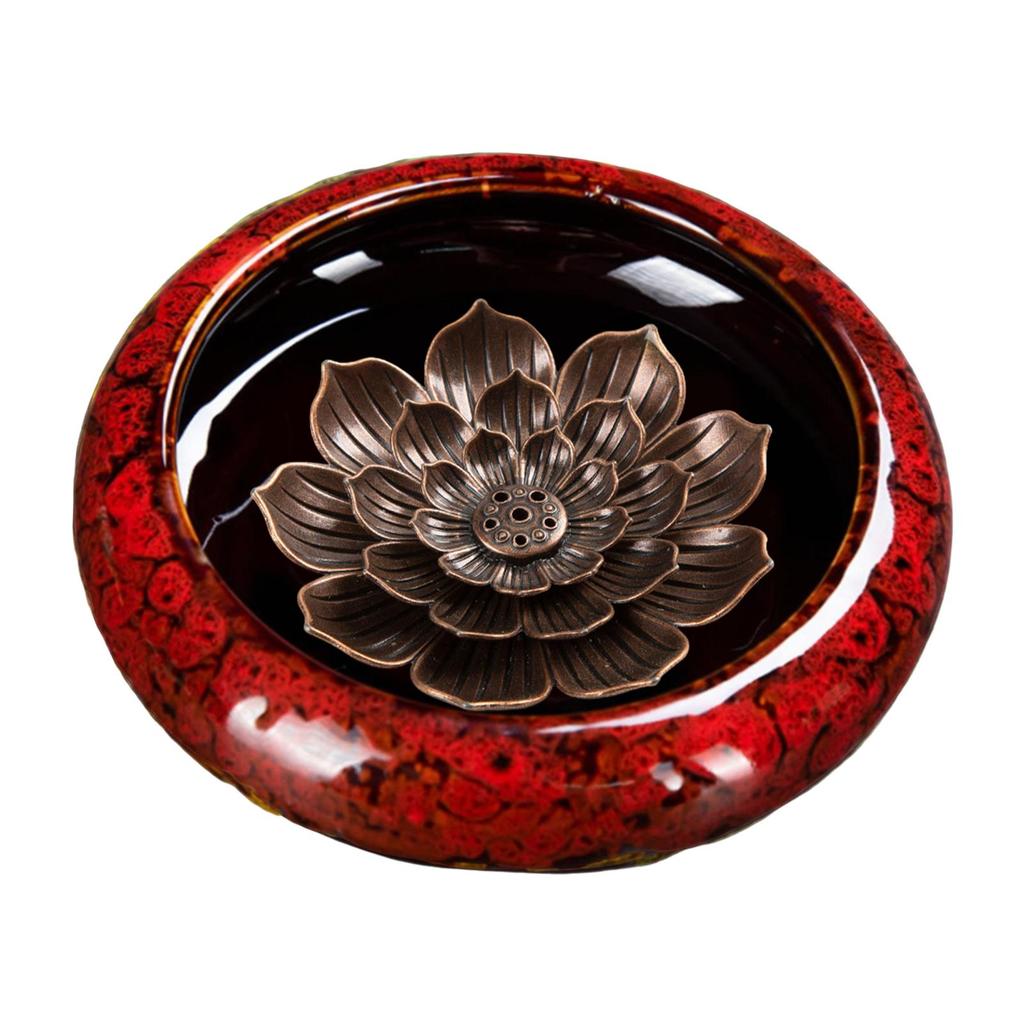 Incense Holder for Sticks Lotus Incense Holder Delicate Incense Burner Holder for Frankincense Friends