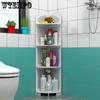 WTEMPO Toilet Storage Rack Floor Type Wall Corner Multi-layer Storage Rack Bathroom Toilet Bathroom Storage Rack