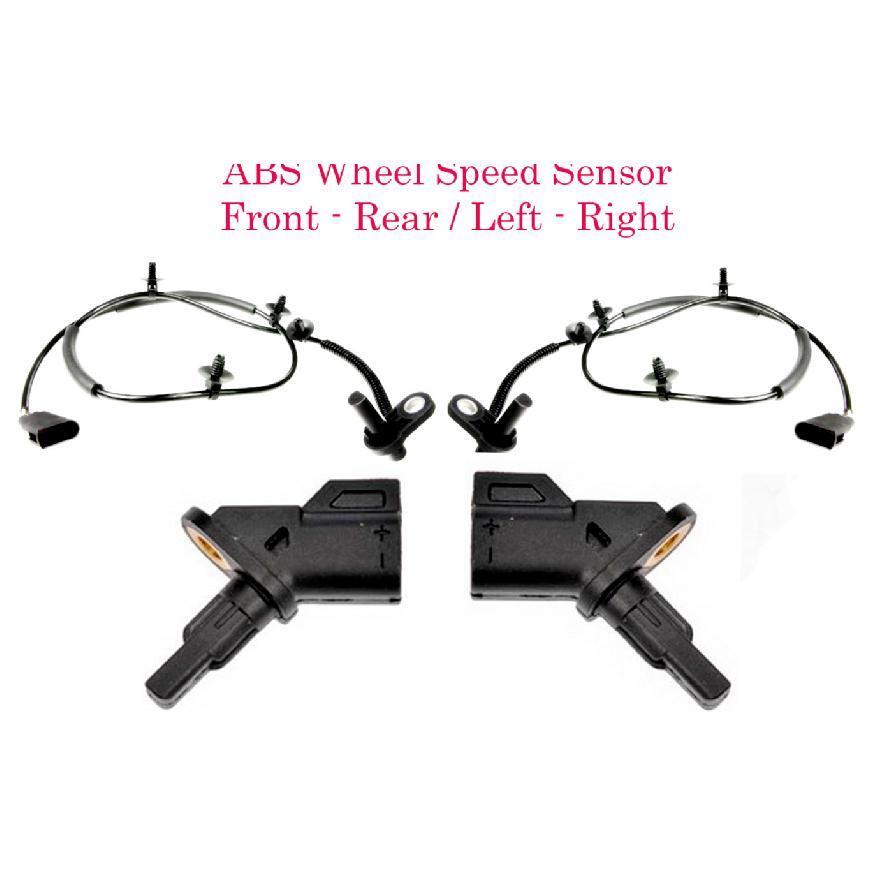 4 ABS Wheel Speed Sensor Front Rear Right & Left Fit Jaguar X-Type 2002-2008