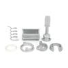 Kit de Reparo de Cilindro de Fechadura de Porta de Carro Substituição Porta Dianteira Esquerda Direita 1U083716 1U083716C Peça Automotiva para MK4 C5