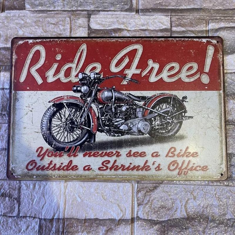 Decorative Metal Wall Sign, Vintage Home Decor Plaque