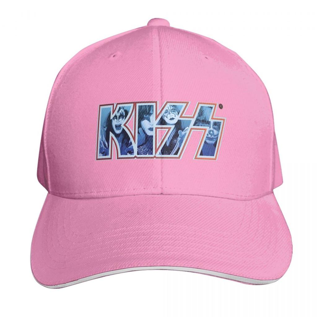 Kiss Logo Band Cap Fashion Casual Baseball Caps Adjustable Hat Hip Hop Summer Unisex Baseball Hats