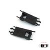 ESR10 2 Pieces Sunroof Sliding Rail Lift Lever Hinge Bracket Clips for BMW E36 E38 E46 E39 X5 E53 54128202295 54128202296