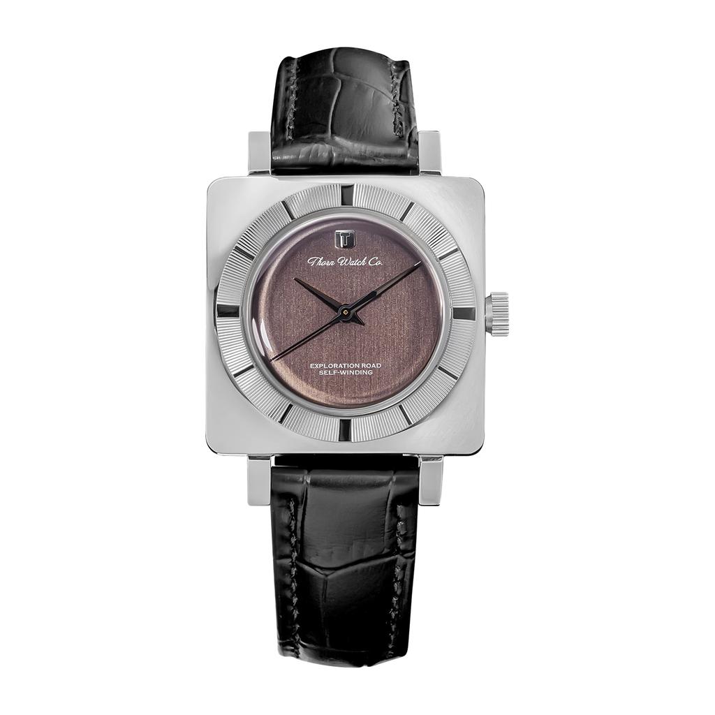 Thorn T016 Retro Watch PT5000 Movement 316L Stainless Steel Dome Sapphire Crystal Glass Blue AR Coating Men's Watch