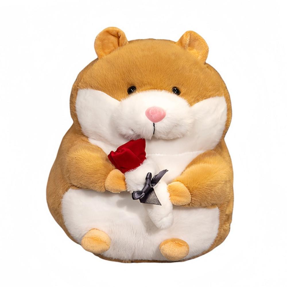 

Мягкие Розы Плюшевые Игрушки Хомяки ПП Хлопок Хомяки Мультяшные Мягкие Куклы Вечеринки по случаю Дня Рождения 17cm