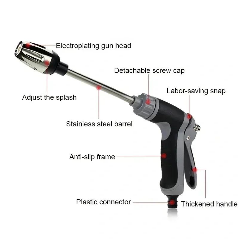 Idropulitrice ad Alta Pressione Power Wash Pistola a Spruzzo Acqua Ugello Tubo da Giardino Ugello Acqua Pistola Acqua per Lavaggio Auto Irrigazione Giardino Amagi