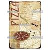 Vintage Metal Tin Sign Pizza Party Wall Decor Retro Kitchen Cafe Bar Home Plaque