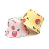 Spring And Summer Polyester Cartoon Print Bucket Hat Outdoor Travel Sun Cap For Boy And Girl 105