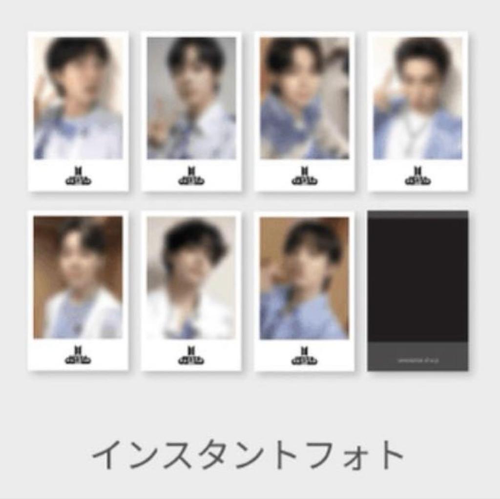 [USED] 2025 BTS FESTA Purchase Bonus Instant Photo Card Jungkook JK