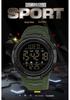 Sanda 6014 Men's Single Display Fashionable Luminous Waterproof Wristwatch for Middle School Students