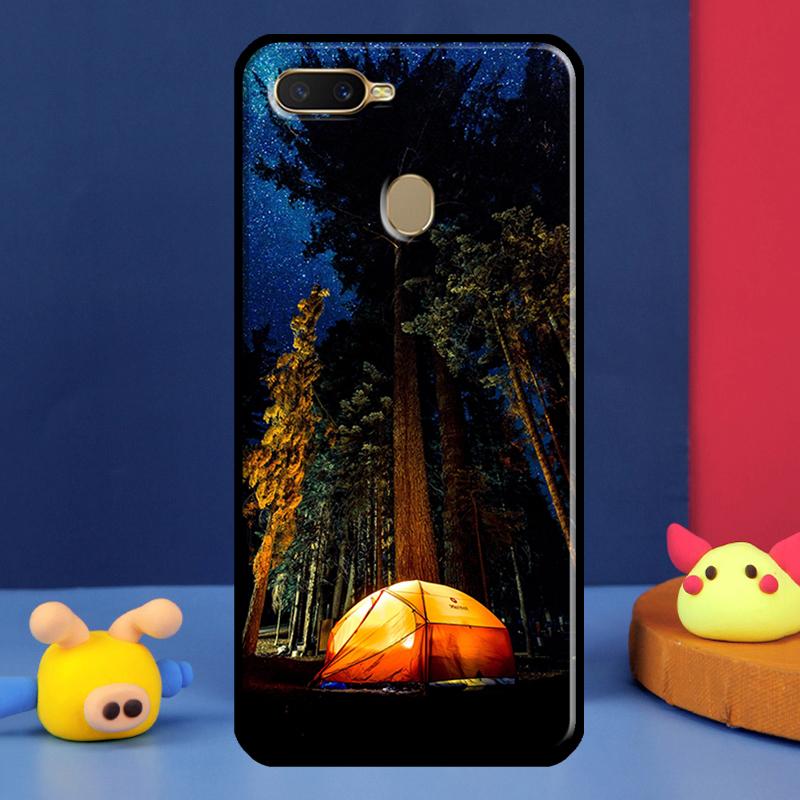 Camping Nature Mountain Case For Oppo A98 A78 A58 A15 A16 A17 A5 A9 A91 A52 A72 A76 A96 A74 A94 A54 S A57 A77 Cover