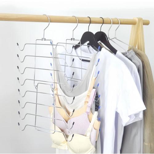 Tank Top Hanger, Bra Organizer for Closets, Space-Saving Hanging, Sports Bra, Lingerie Holder, Closet Organizer