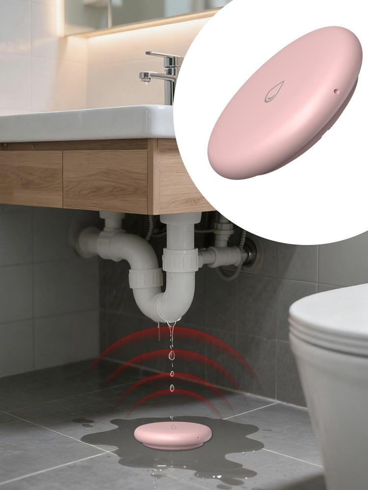 Zigbee Water Leak Detector Professional IP65 Waterproof Protection Tuya Zigbee Smart Flood Leakage Sensor App Remote Metal Probe