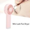 Eyelash Fan Multi Speed Adjustable Silent Portable USB Rechargeable Mini Lash Fan Dryer for Women Girls