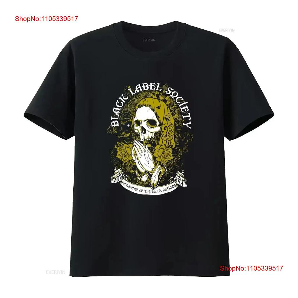 Black Label Society 2014 T Shirt Cotton Men S to 5XL PM1282 vintage Washed Casual designer clot