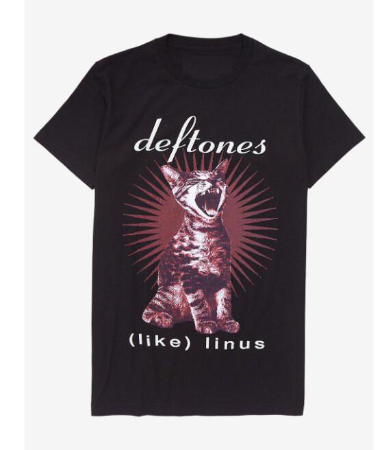 New deftones cat album ROCK BAND T-SHIRT XXXXL