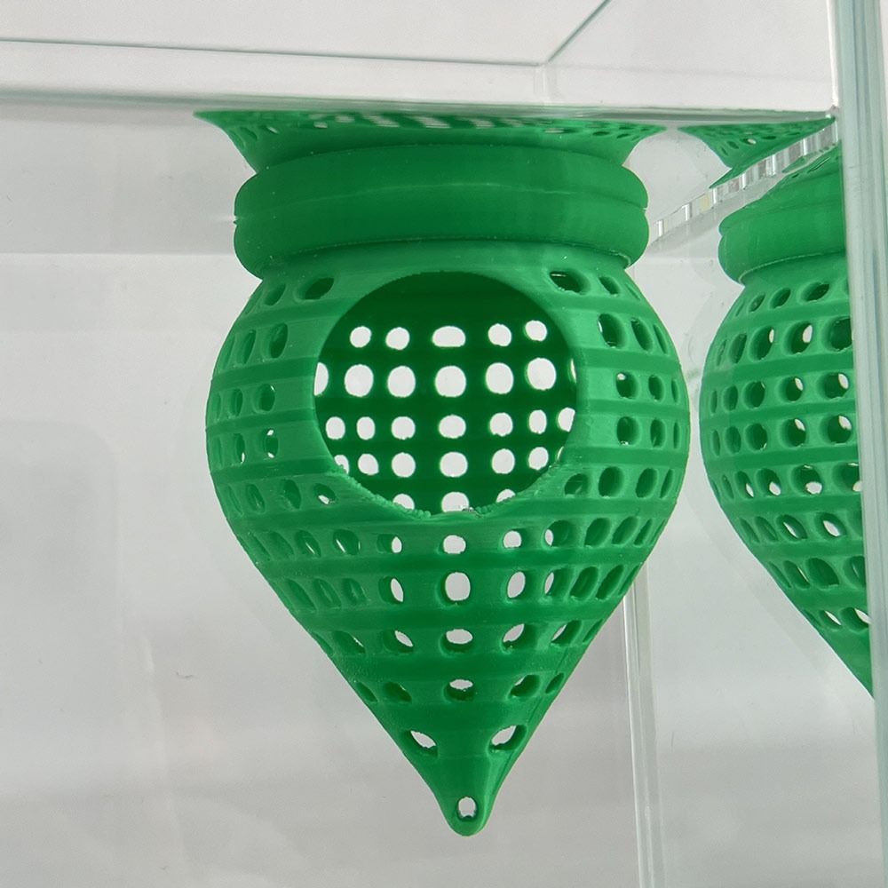 Duurzaam Kegel Drijvend Betta Verbergplek Hangend Aquarium Decor Garnalen Hol Mini Rustplek voor Betta Garnalen Kleine Waterdieren