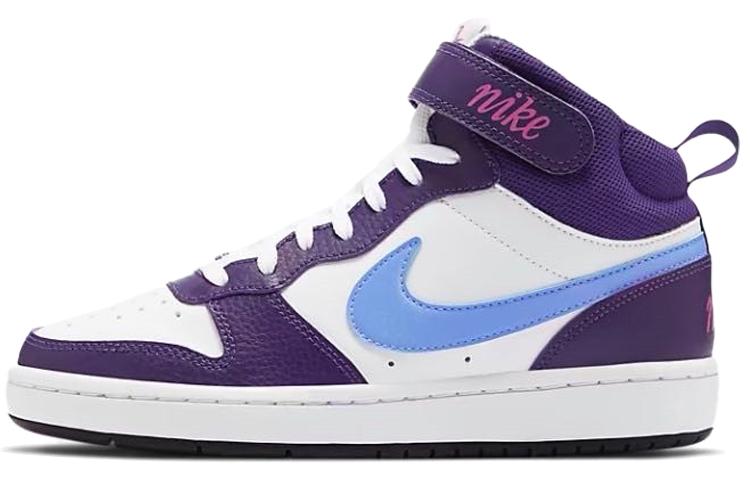 

Nike Court Borough Mid White Purple Blue GS CD7782-106 36