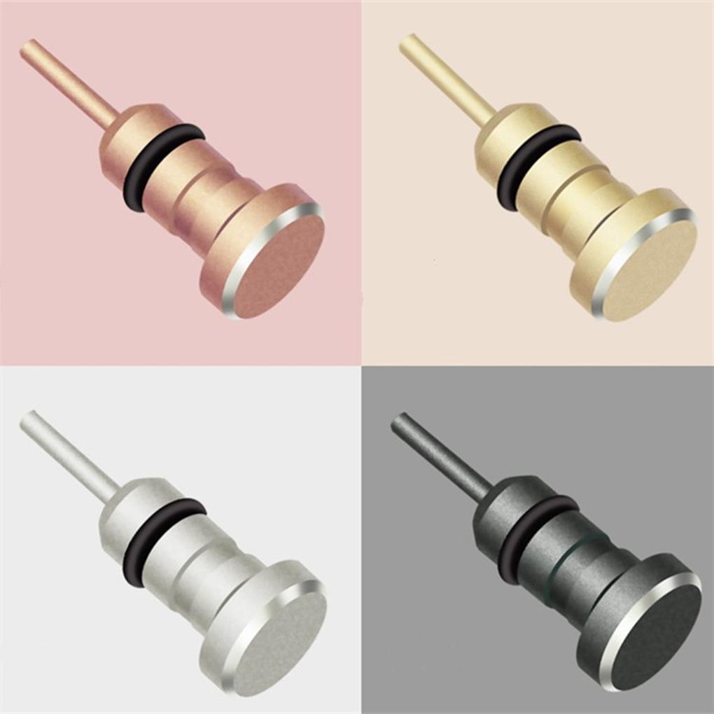 3.5 AUX Earphone Interface Phone Audio Dust Stopper Cover Mobile Phone Card Retrieve Card Pin Accessory