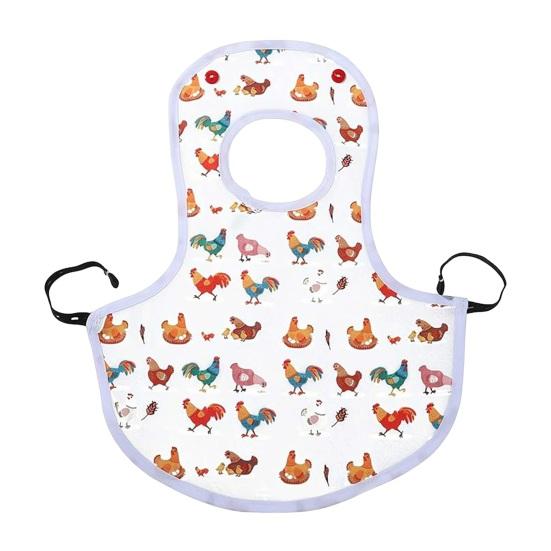 Hühnersattel, Outdoor-Hühnerschürze, Hühnerschutzweste, Jacke, Geflügelflügel-Rückenschutz für Federwachstum