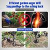 2 x 24 Inch Surface Auger Drill Bit for Planting Garden Auger Drill String or Umbrella Hole Excavator Suitable for 3/8 Inch