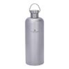 Boundless Voyage Titanium Single Layer Sports Water Bottle 600ml Narrow Mouth Ultra Lightweight Durable Direct Drinking Hiking Cycling Mug Fire Pit