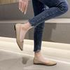 Simple Solid Coloured Women's Flats Classic Fashionable Style Pointed Toe Suitable Business Office Comfortable To Wear