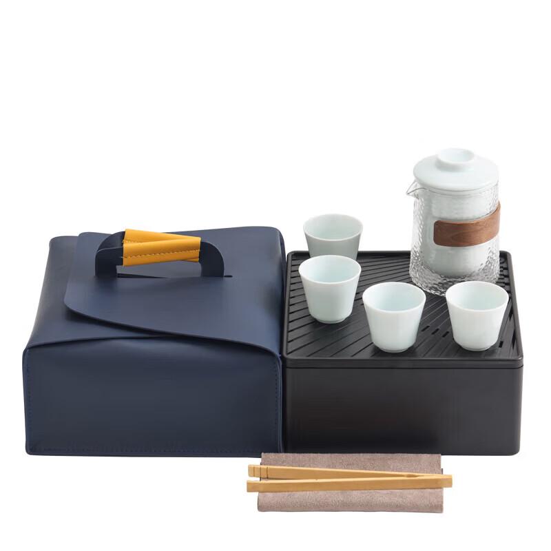 Deer Companion Portable Ceramic Tea Set
