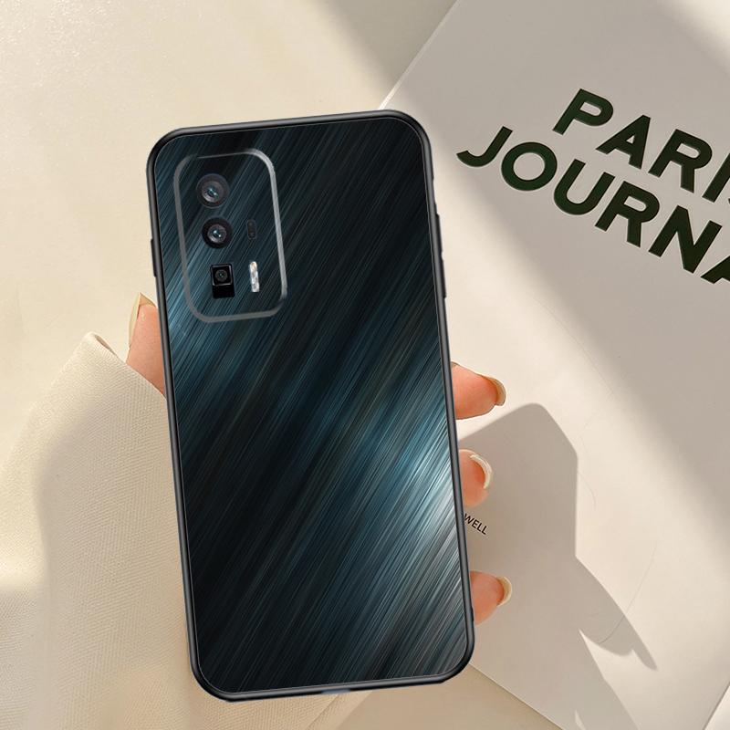 Coque Acier Imprimé Texture Métal Brossé Pour Xiaomi 15T 14T 13T Pro 14 15 Ultra 17 Pro Max POCO F8 F7 F5 F6 X3 X5 X6 X7 Pro Coque