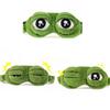 Cute Frog Sleep Eye Mask Eye Protector Lunch Break Shading Funny Sleep Eye Mask Soft & Comfortable Eye Mask Travel Essentials