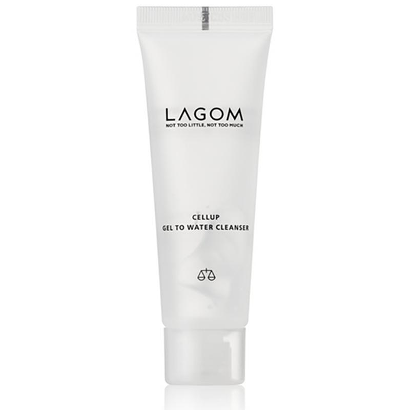 LAGOM Cellup Gel To Water Cleanser – Hydrating Mild Morning Gel Cleanser, Korean