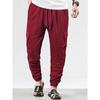 Men'S Sports Pants Loose Running Casual Drawstring Pants Work Pants