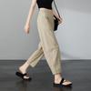 Summer thin Haren pants for women 2025 summer loose casual versatile lantern pants
