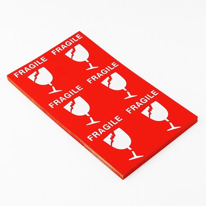 Self-Adhesive Fragile Handle With Care Warning Labels