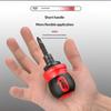1 Set Screwdriver Ratchet Set, Multi-Functional Cross And Diagonal Use, Extendable, Mini , Household Manual Tool