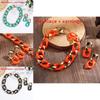 Fashion Fluorescent Jewelry Set With Necklace And Earrings For Women