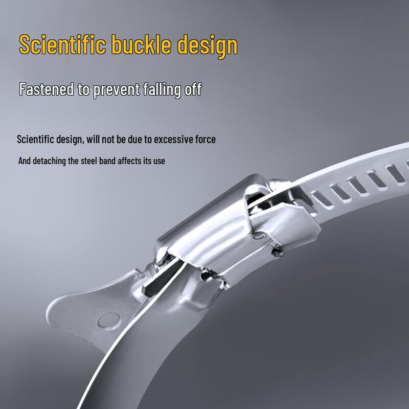 Stainless Steel Adjustable Hose Clamps Set