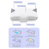 Cervical Support Horn Memory Pillow Breathable Orthopedic Pillow For Home Bedroom Use