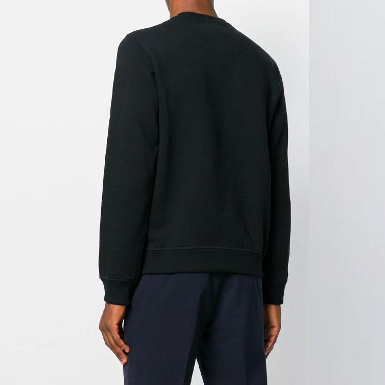 Kenzo Sudaderas Hombre Negro Cuello Redondo Moderado Regular F765SW0014XR-99